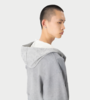 MARINE SERRE Faded Moon Fleece Zipped Hoodie - Thumbnail 3