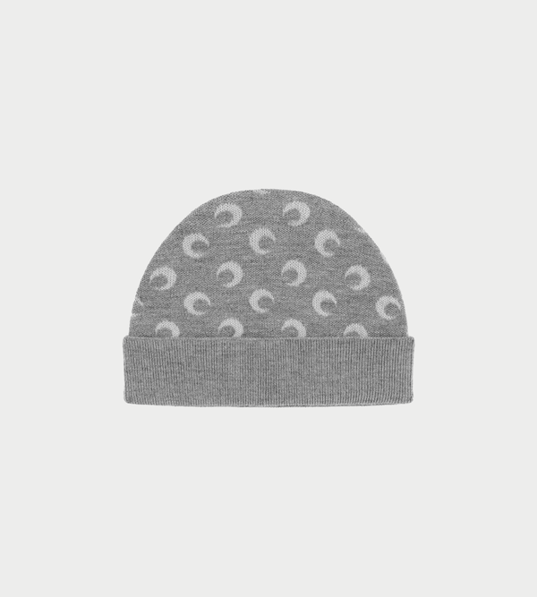 MARINE SERRE Moon Jacquard Beanie