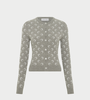 MARINE SERRE Moon Jacquard Cardigan - Thumbnail 1