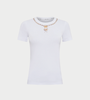 MARINE SERRE Trompe L’Oeil Jewelry Baby Tee - Thumbnail 1