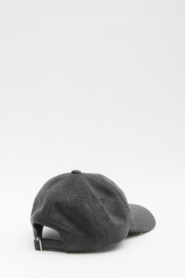 Jacquemus Baseball Cap - Dark Grey