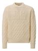 C.P. Company 19CMKN289A110508A103 Sweater - Gauze White - Thumbnail 1