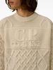 C.P. Company 19CMKN289A110508A103 Sweater - Gauze White - Thumbnail 5