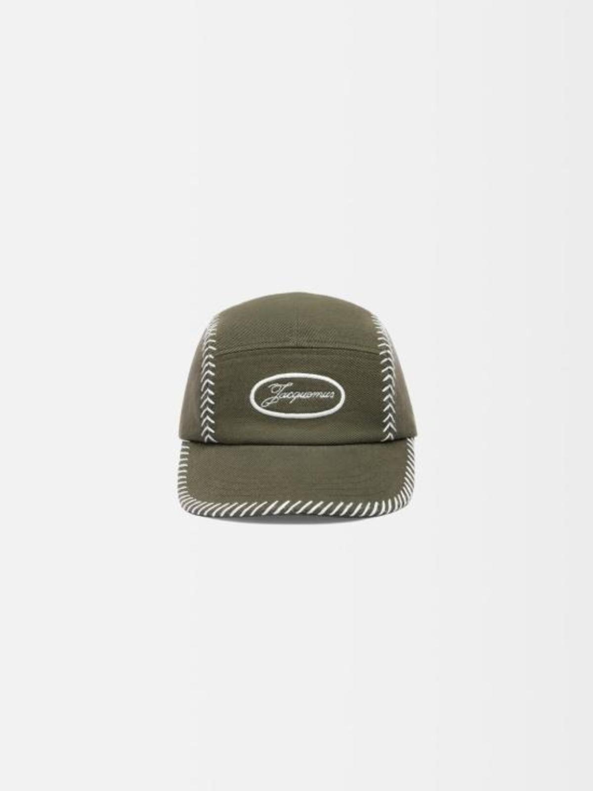 Jacquemus Baseball Cap - Dark Khaki - Image 1 of 2