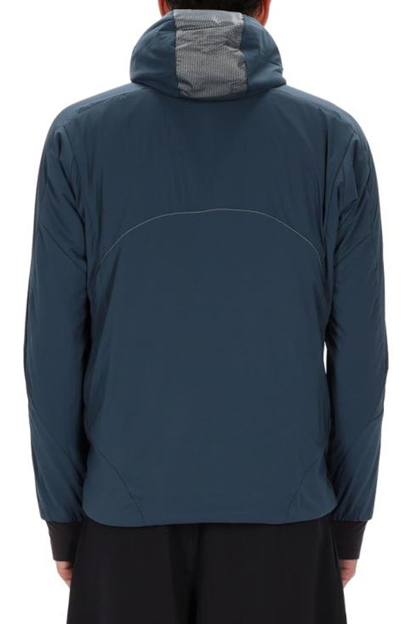 and wander Leather Jacket - Blue