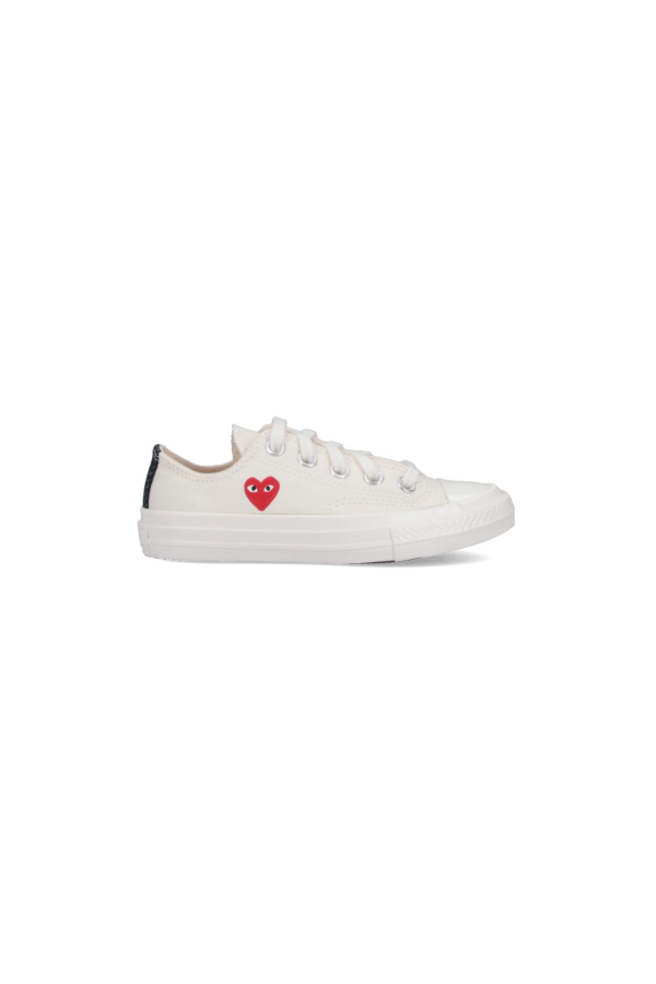 KIDS Comme des Garçons PLAY Low Top Chuck 70 Sneakers - Beige