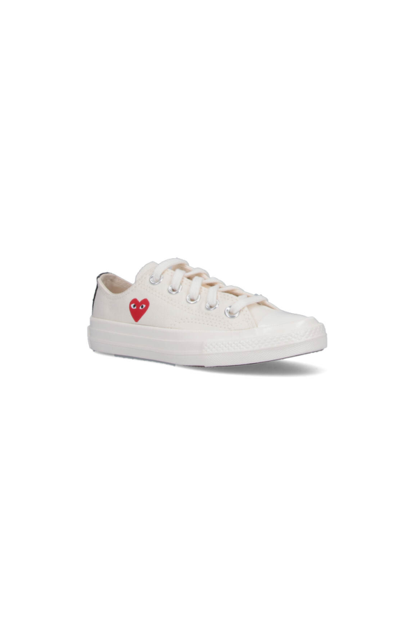 KIDS Comme des Garçons PLAY Low Top Chuck 70 Sneakers - Beige