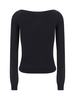 Alexander McQueen Square Neckline Top - Black - Thumbnail 2