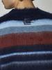 Etro Striped Mohair-blend Sweater - Blu - Thumbnail 5