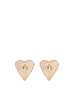 Alaia Hearts Earrings - Golden - Thumbnail 2