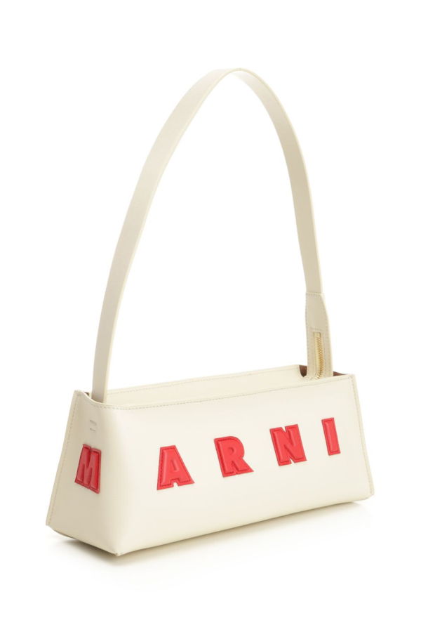 Marni Museo Baguette Bag - White