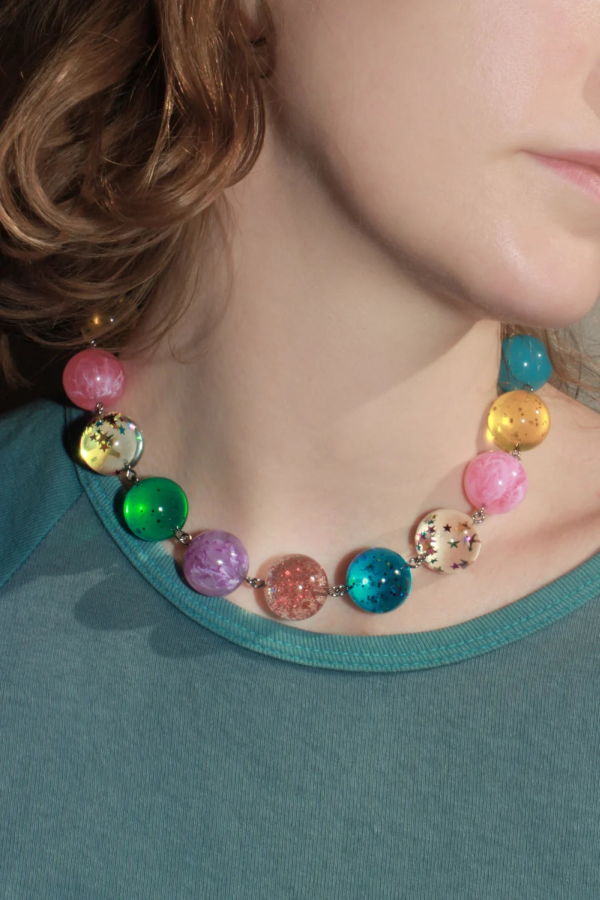 Marland Backus Bouncy Ball Necklace