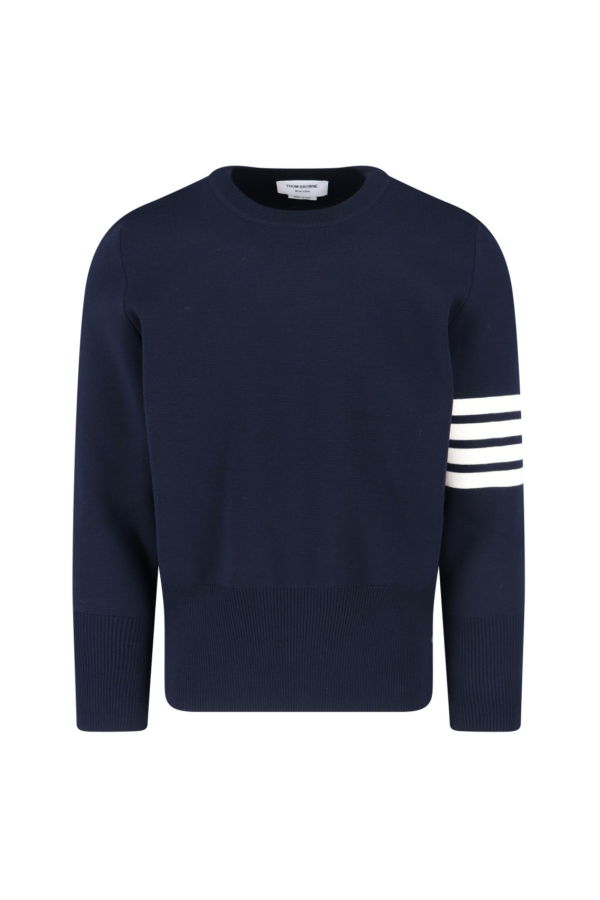 Thom Browne 4-bar Sweater - Blue