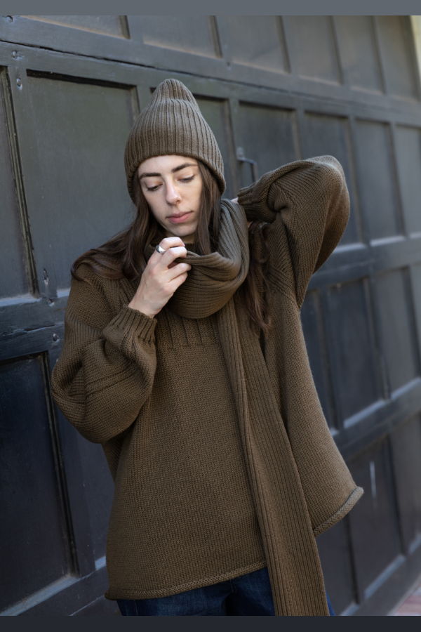 Wol Hide Skinny Rib Hat