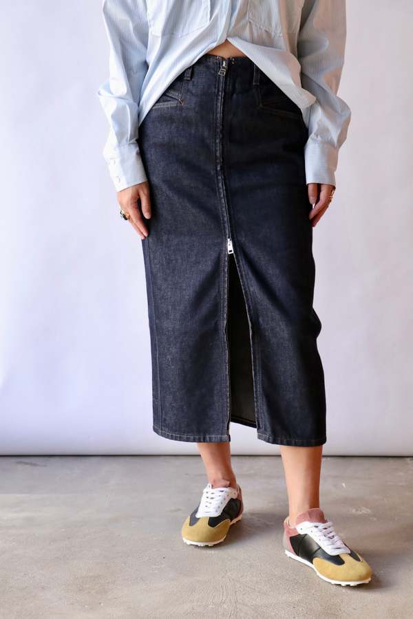 Closed Denim Zip Skirt Closed Denim Zip Skirt