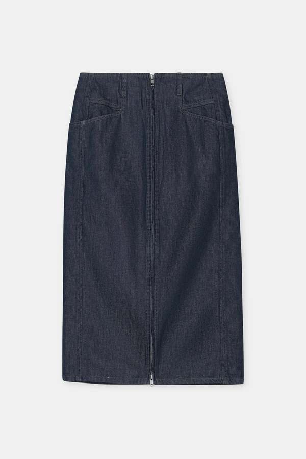 Closed Denim Zip Skirt