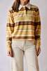 Guest in Residence Cropped Stripe Rugby Sweater - Thumbnail 4