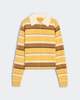 Guest in Residence Cropped Stripe Rugby Sweater - Thumbnail 6
