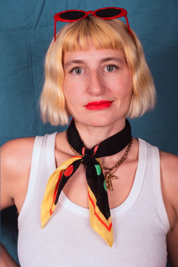 DUSHYANT. Archie Bandana No. 29 - Crayons Art Print Bandana