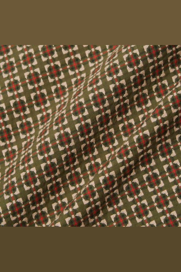 Universal Works Oscar Cotton Long Sleeve Camp Shirt