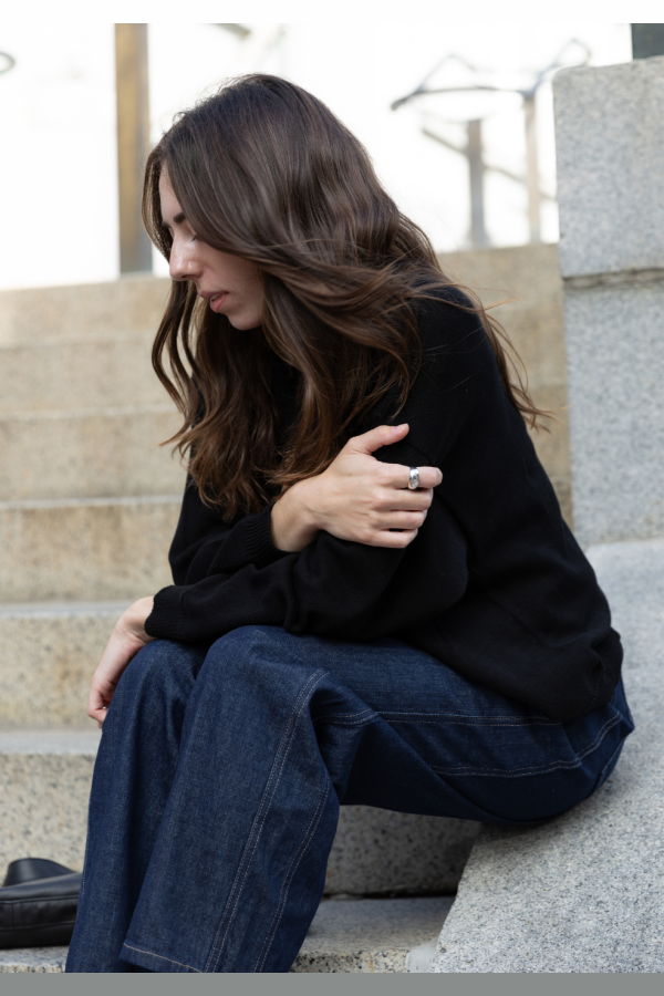 Francie Pebble Knit Sweater