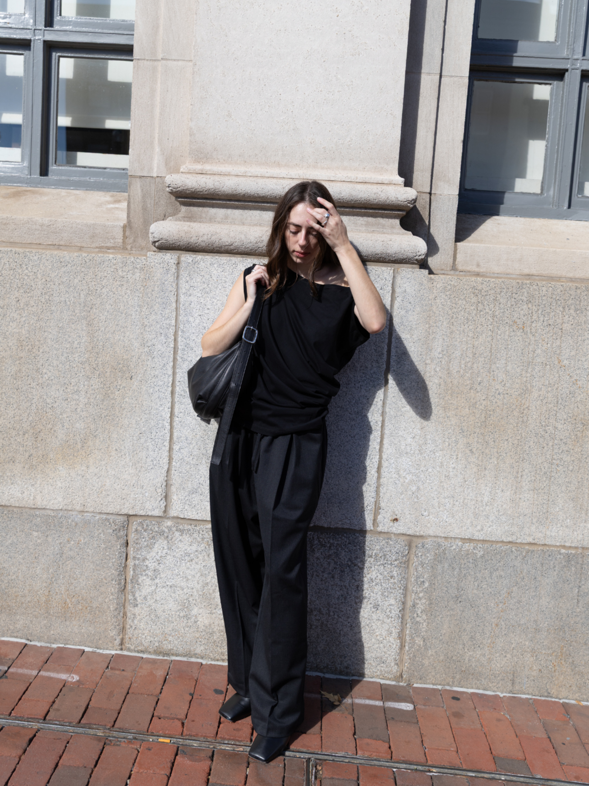 Cordera Pleated Relaxed Pants - Image 1 of 15