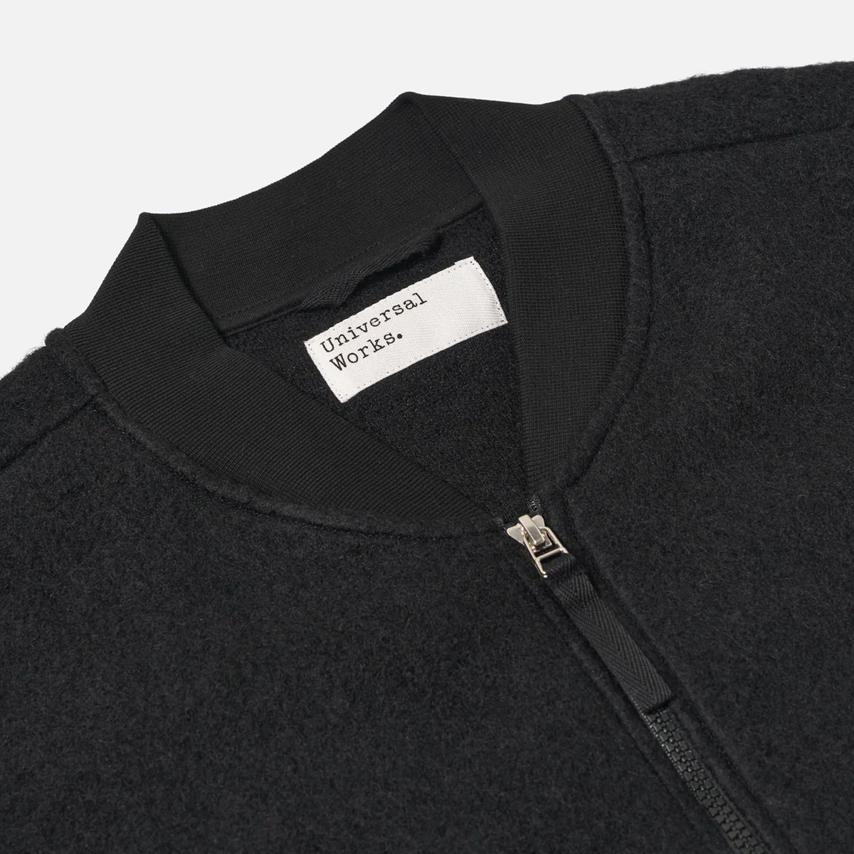 Universal Works Zip Waistcoat Wool Fleece - Image 2 of 3