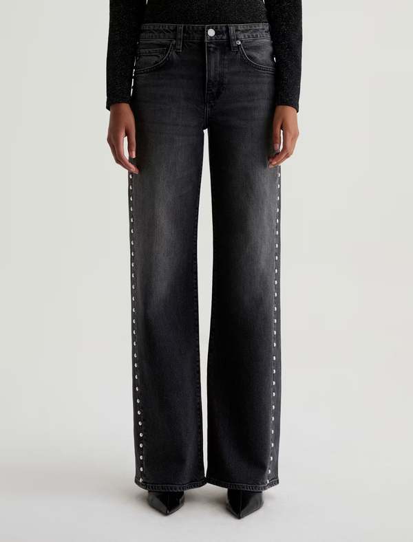 AG Jeans Adria Studded Jeans