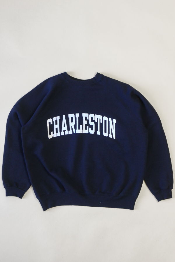 Best Regards - Upcycled Destination Goods Charleston Varsity Sweatshirt