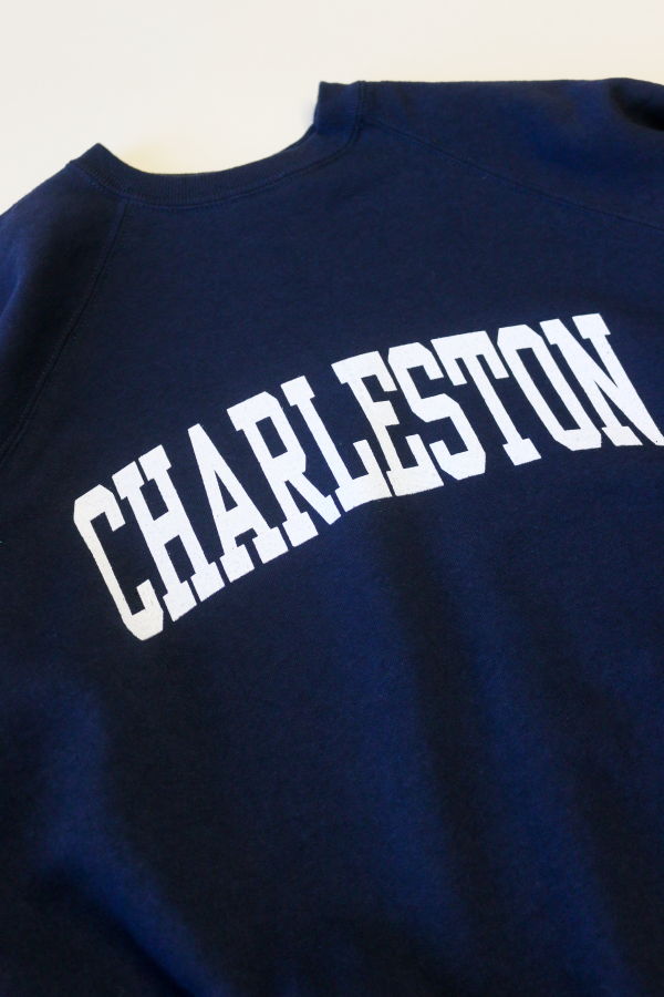 Best Regards - Upcycled Destination Goods Charleston Varsity Sweatshirt