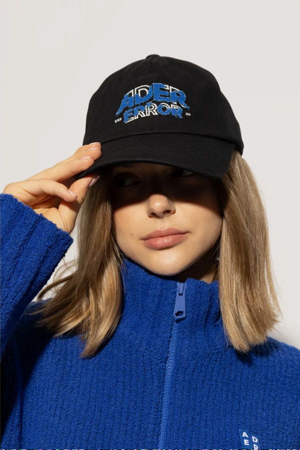 ADER ERROR Edca Logo Cap - Noir
