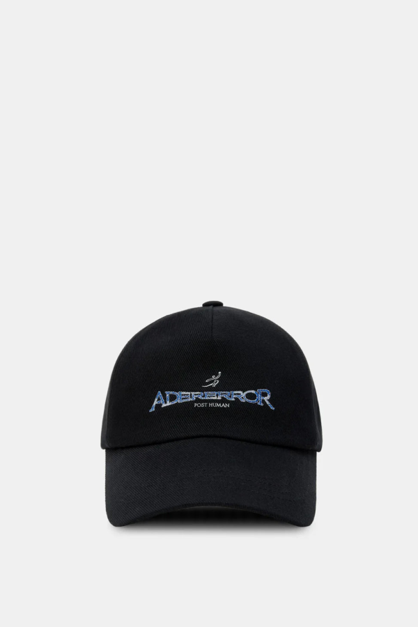 ADER ERROR Logo-Detail Baseball Cap - Black