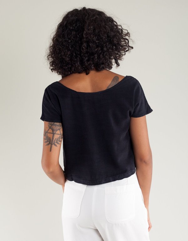 Lacausa Reversible Silk Top Lacausa Reversible Silk Top