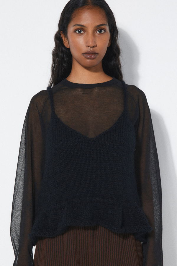 Rita Row Frau Knitted Tank - Black