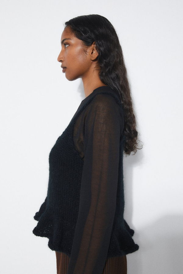 Rita Row Frau Knitted Tank - Black