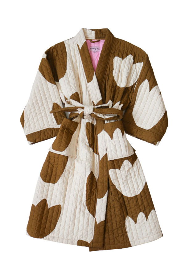 Mosey Me Tulip Quilted Robe
