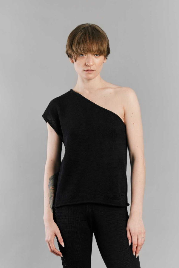 Genes Bruna Top - Black