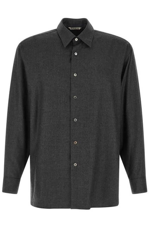 Auralee Top - Charcoal