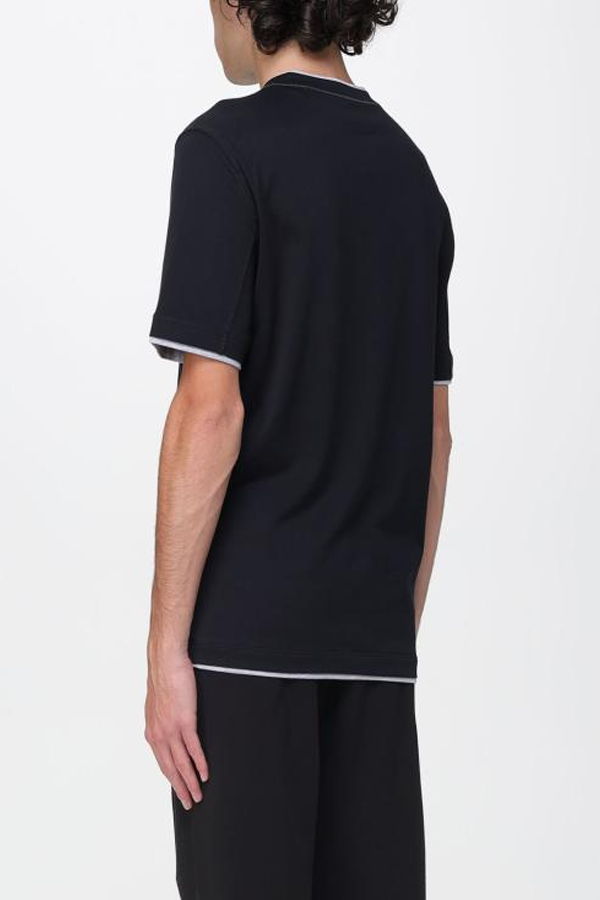 Brunello Cucinelli M0B137451GCGB88 T-Shirt - Black
