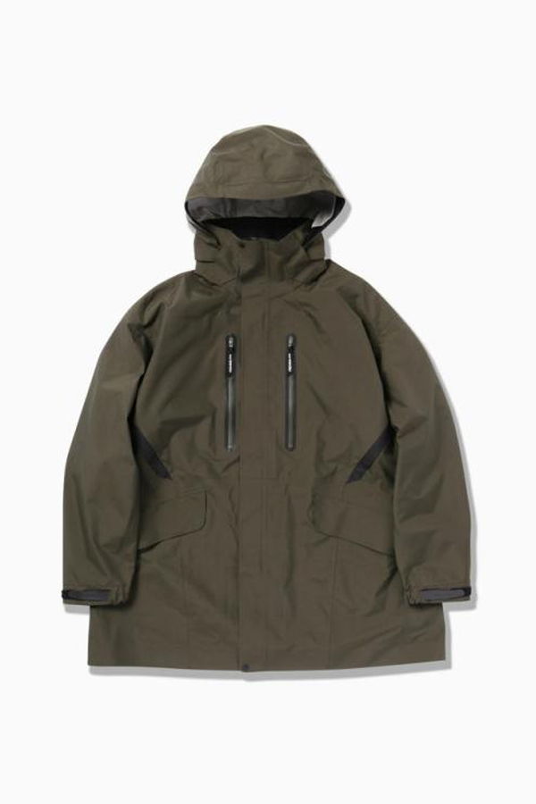 and wander Coat - Dkhaki