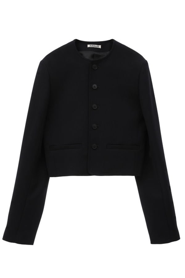 Auralee A25SJ01TW Jacket - Dark Navy