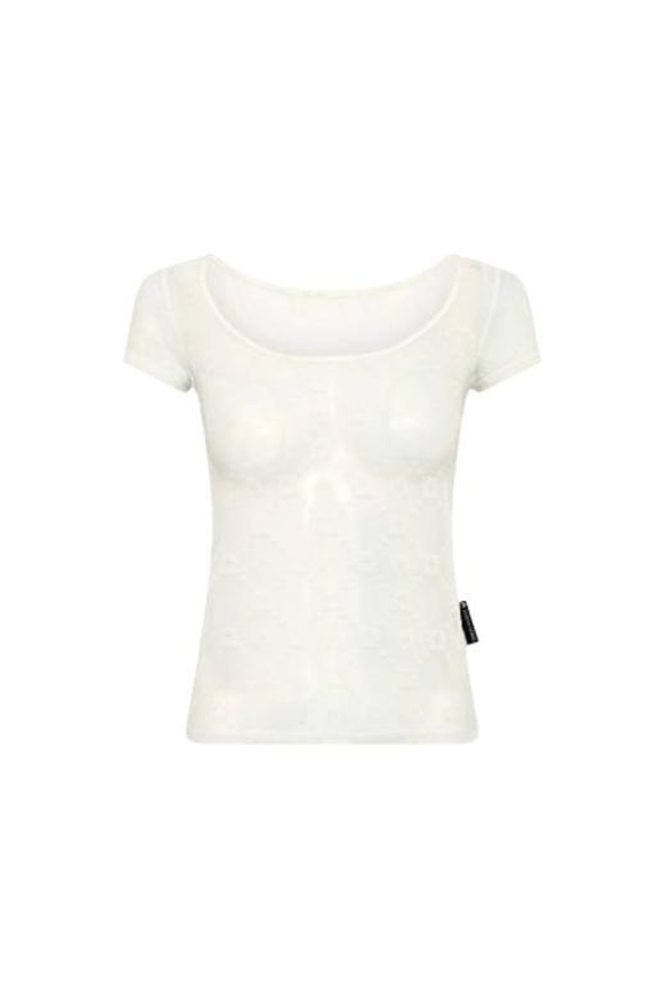 MARINE SERRE MRSW251PRTO036WH Top - WH20 Off White