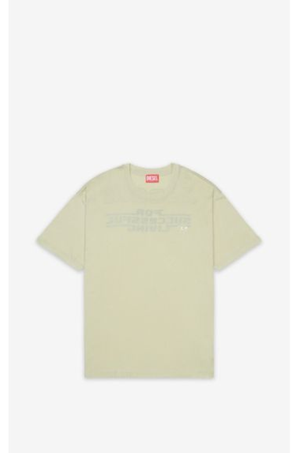 DIESEL Short Sleeve T-Shirt - Ivory