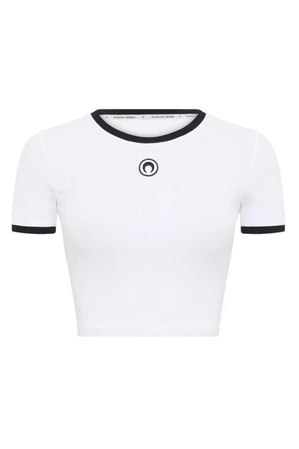 MARINE SERRE MRSW251PRTS025WH Top - WH10 White