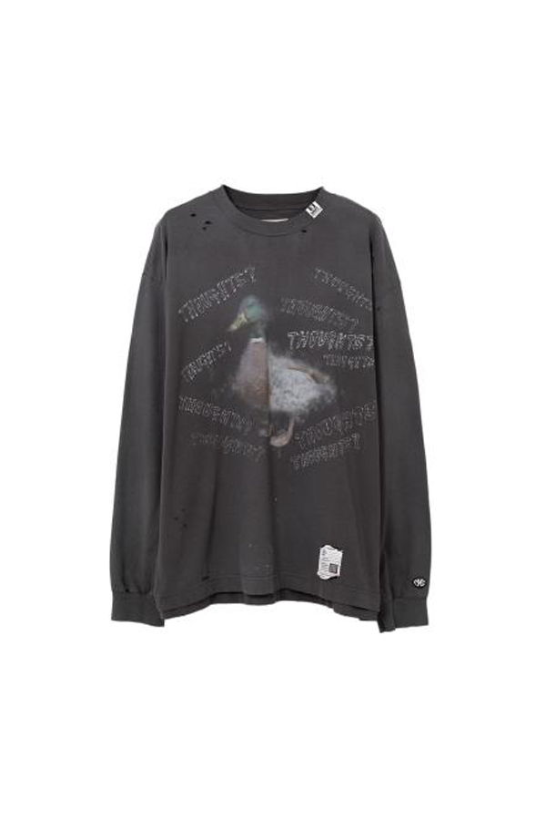 Mihara Yasuhiro Long Sleeve Tee - Black
