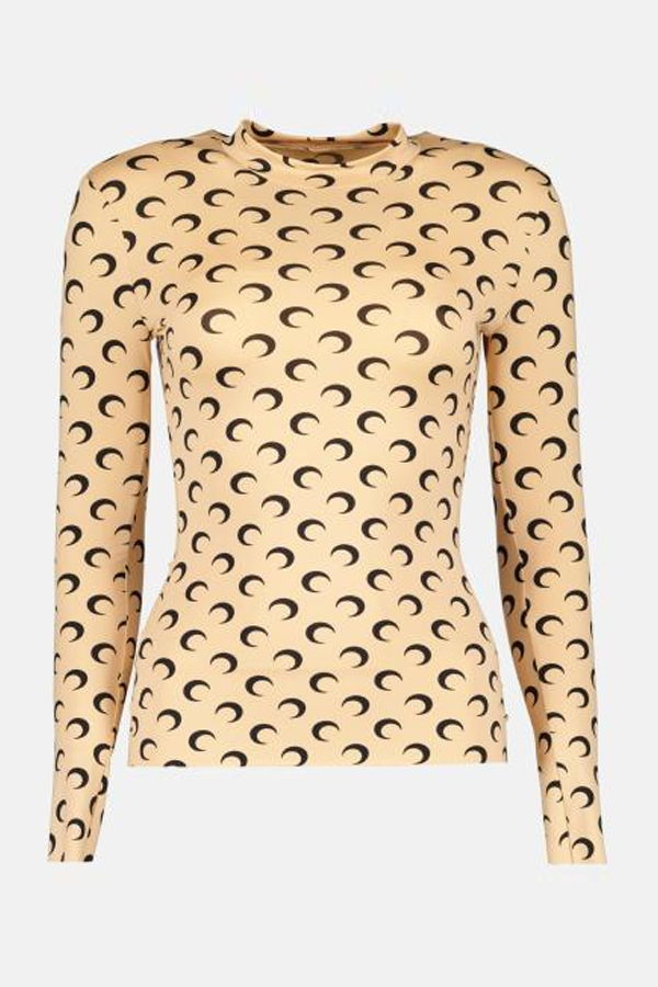 MARINE SERRE Top - TA10 TAN