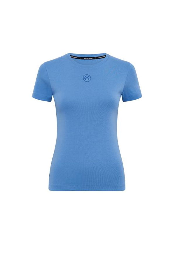 MARINE SERRE Top - BB01 Blue Bonnet