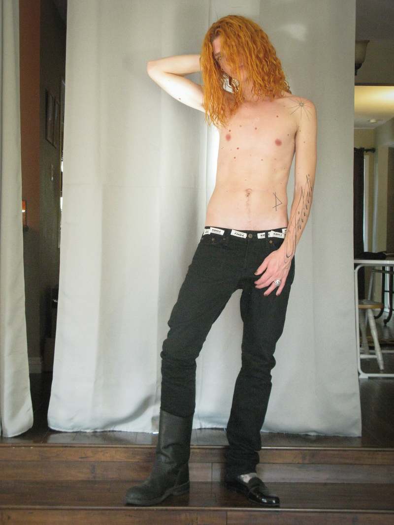 WHOLE Cigarette Skinny Jeans - Black