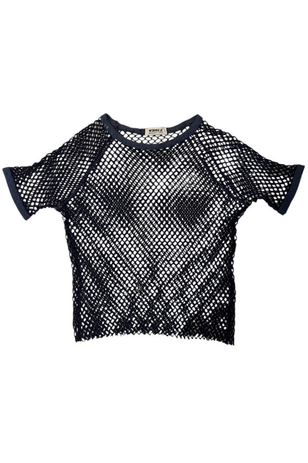 WHOLE Fishscale Shirt (1 of 1) - Faded Navy