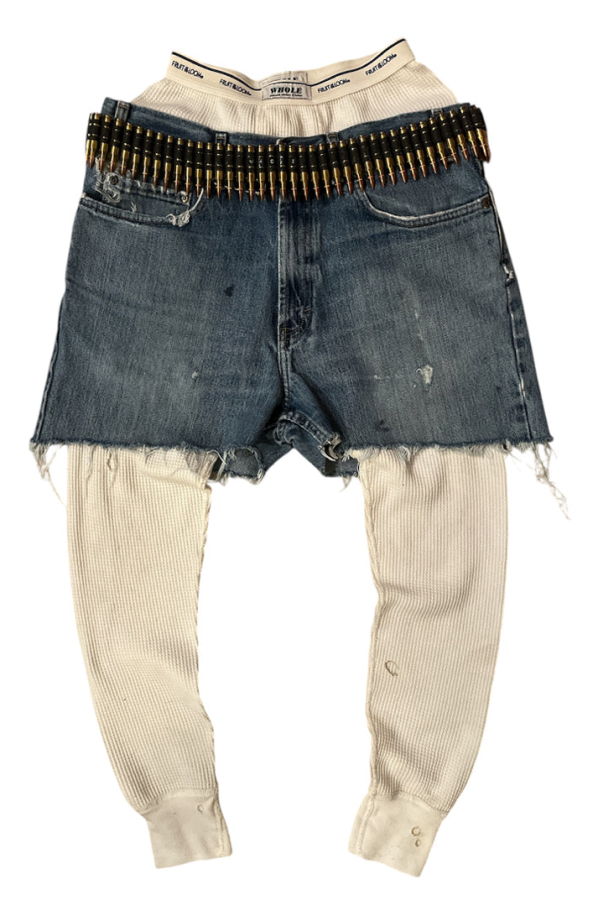 WHOLE Thunder Kiss '65 Set - Off-White/Denim